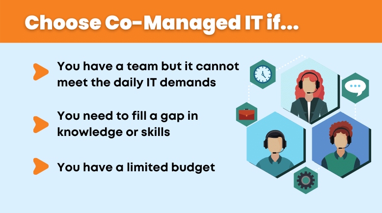 When to choose co-managed IT services